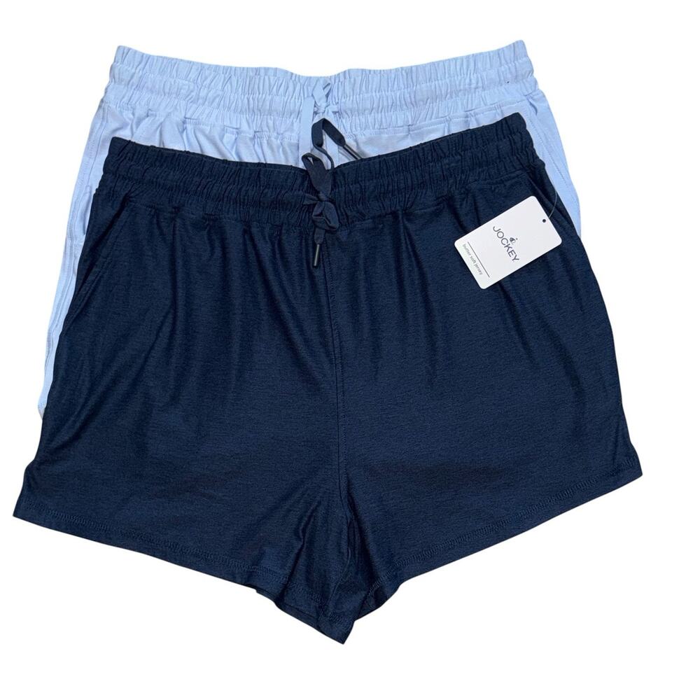 Jockey Two pack Butter sport Blue Women's Sleepwear Short Size/M